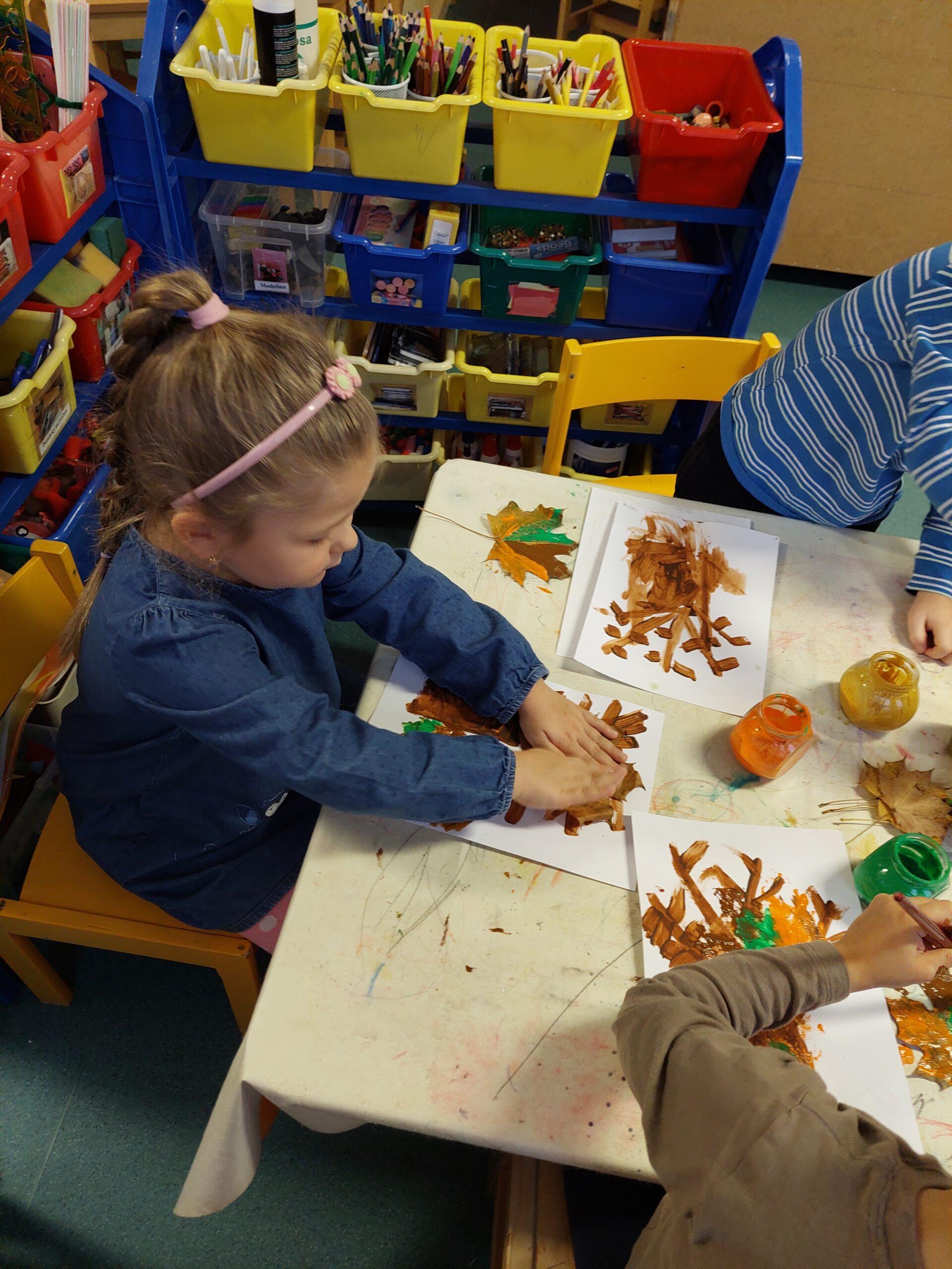 Třída B - dýně, listy (6)